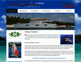 sailing-vacations.net screenshot