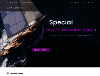 sailing-x.com screenshot