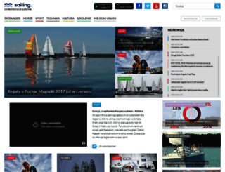 sailing.org.pl screenshot