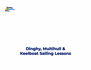 sailingacademy.co.za screenshot