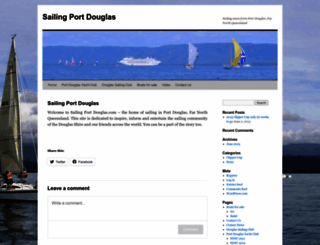 sailingportdouglas.wordpress.com screenshot