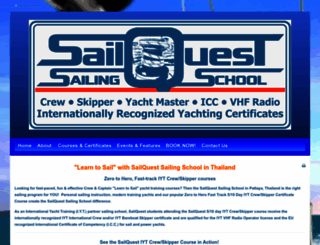 sailingschoolasia.com screenshot