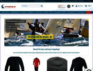 sailingshop.de screenshot