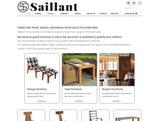 saillantfurniture.com screenshot