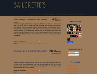 sailorettes.com screenshot