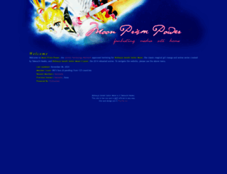 sailormoon.info screenshot