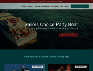 sailorschoicefishingboat.com screenshot