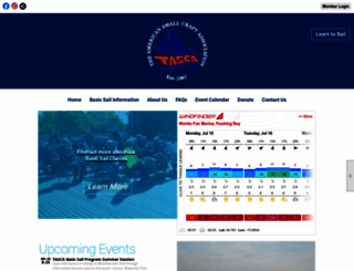 sailtasca.org screenshot