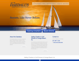 sailthedaedalus.com screenshot