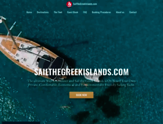 sailthegreekislands.com screenshot