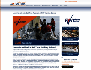 sailtimesailingschool.com.au screenshot