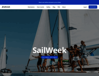 sailweekcroatia.com screenshot