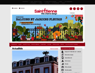 saint-etienne.fr screenshot