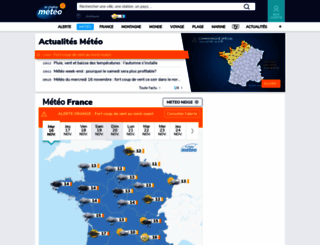 saint-etienne.lachainemeteo.com screenshot