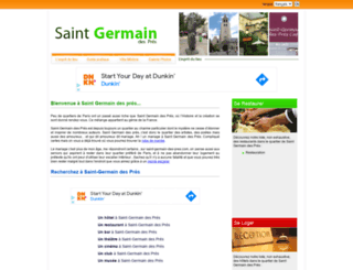 saint-germain-des-pres.com screenshot