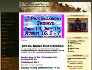 saint-giles.org screenshot
