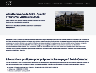 saint-quentin-tourisme.fr screenshot