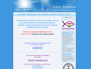 saintandrewucc.org screenshot