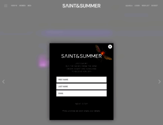saintandsummer.co.za screenshot