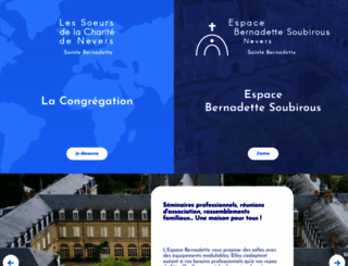sainte-bernadette-nevers.com screenshot