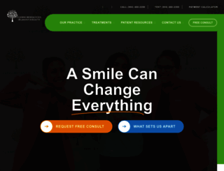saintjohnsorthodontics.com screenshot