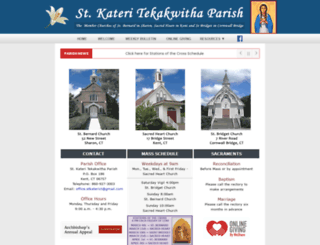 saintkaterict.org screenshot