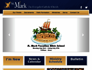 saintmarknorman.org screenshot