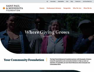 saintpaulfoundation.org screenshot
