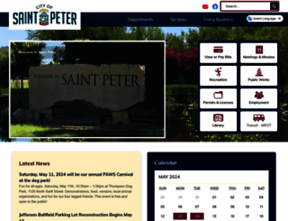 saintpetermn.gov screenshot