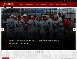 saintsathletics.com screenshot