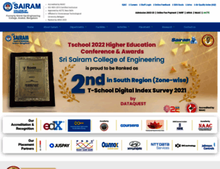 sairamce.edu.in screenshot