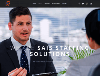 sais-staffing.com screenshot