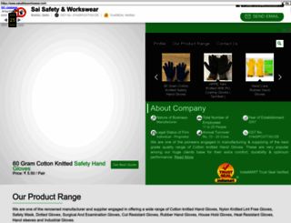 saisafetyworkswear.com screenshot