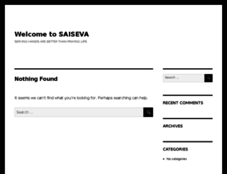 saiseva.org.in screenshot