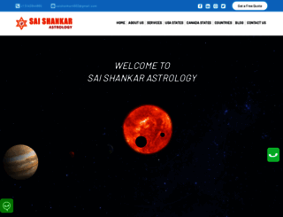 saishankarastrology.com screenshot