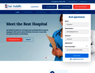 saisiddhihospital.com screenshot