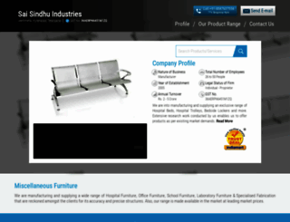 saisindhuindustries.com screenshot