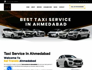 saitravelsahmedabad.com screenshot