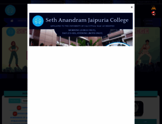 sajaipuriacollege.ac.in screenshot
