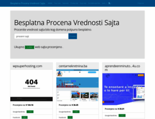 sajamsajtova.com screenshot