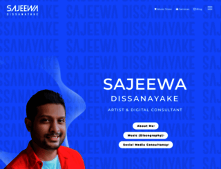 sajeewadissanayake.com screenshot