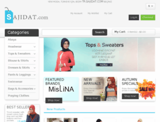 sajidat.com screenshot