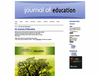 sajournalofeducation.co.za screenshot