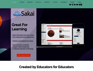 sakaiproject.org screenshot