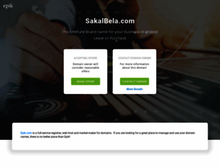 sakalbela.com screenshot