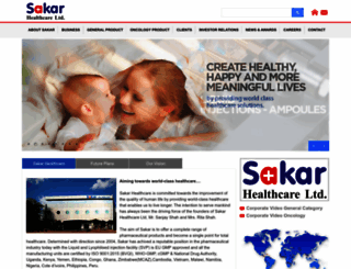 sakarhealthcare.com screenshot