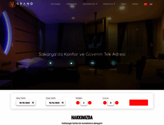 sakaryagrandhotel.com screenshot