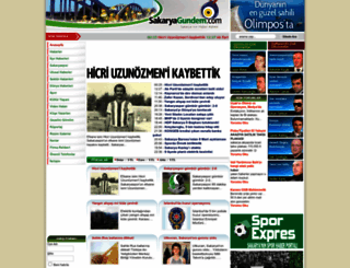 sakaryagundem.com screenshot