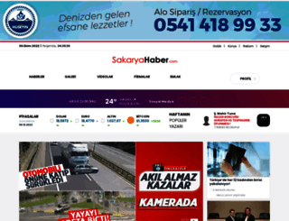 sakaryahaber.com screenshot