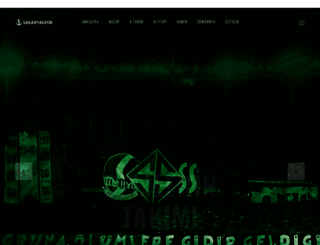sakaryaspor.com.tr screenshot